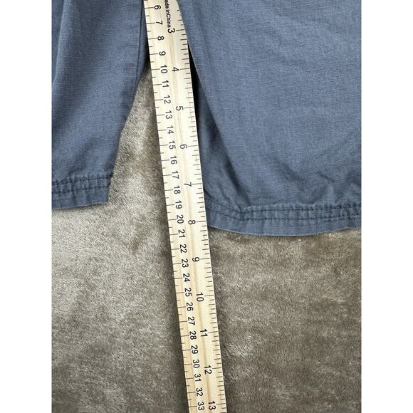 Boys' 16 Husky Cargo Shorts - The Children's Place - Gray Elastic Waistband - Picture 4 of 5